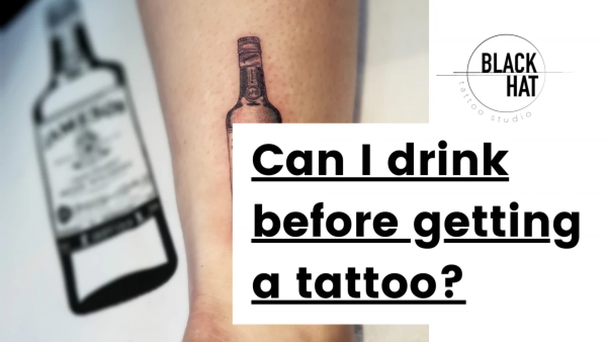 Can you drink alcohol before getting a tattoo