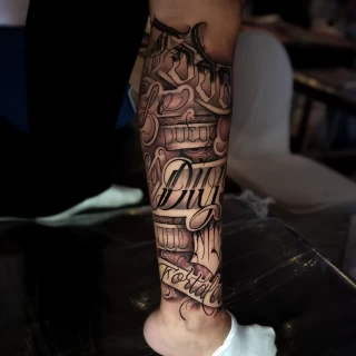 Joel Black Hat Tattoo - Nice - Dublin - 20261000075796 - The Black Hat Tattoo