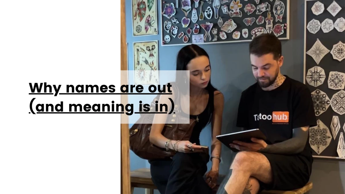 Why names are out (and meaning is in)