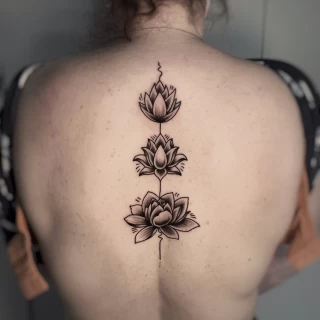 Mandala -  - Flower Tattoo - Black Hat Tattoo Dublin - The Black Hat Tattoo