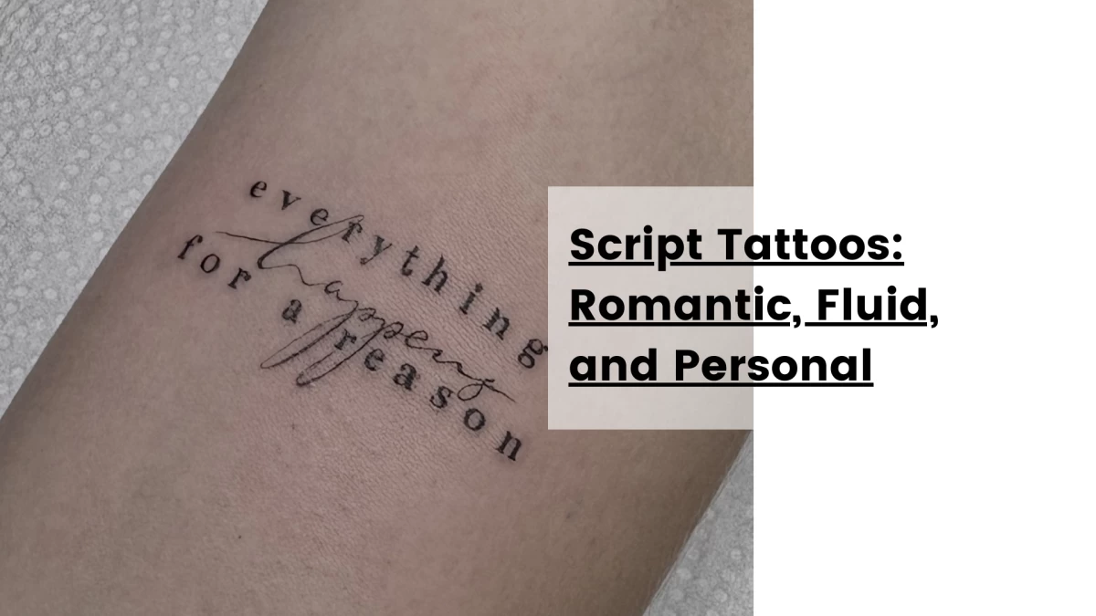 Script Tattoos_ Romantic, Fluid, and PersonalTattoo Dublin - Black Hat Tattoo Studio