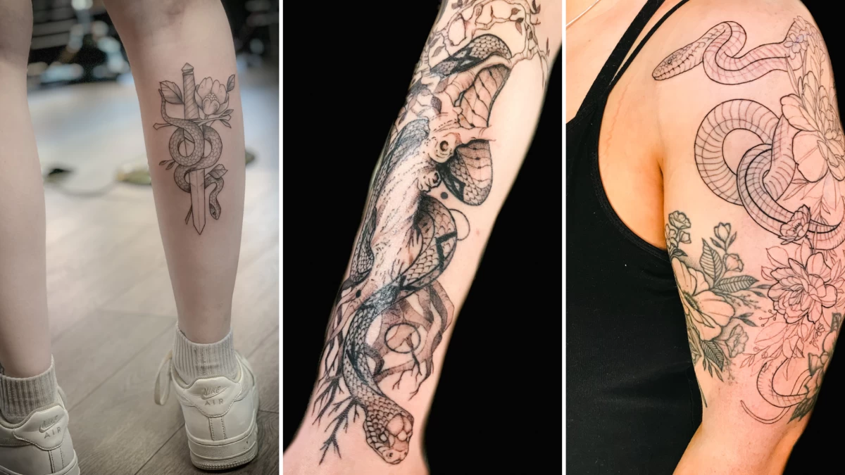 Snake Tattoo - Black Hat Tattoo Dublin 3