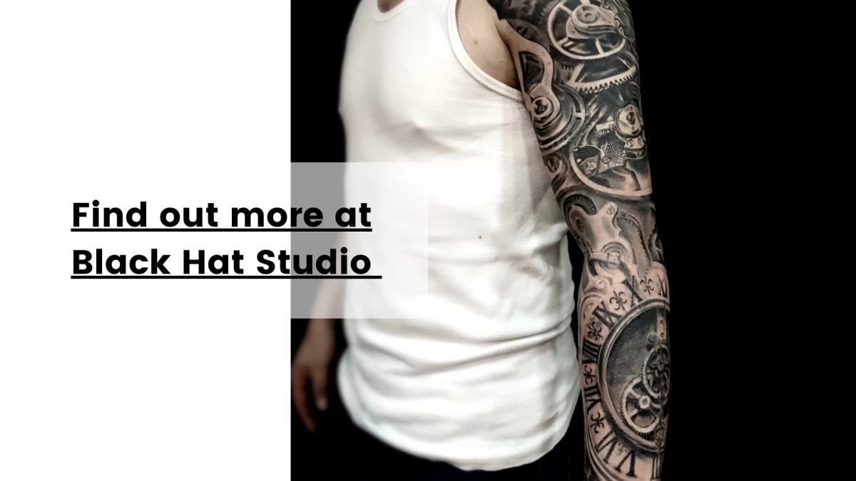 Find out more at Black Hat StudioBlack Hat Tattoo Studio