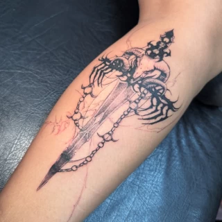 Galilea - resident artist - Black Hat Dublin - cybersigilism - The Black Hat Tattoo