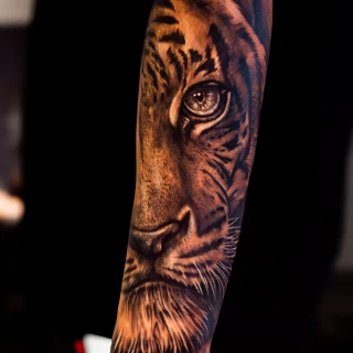 Nicolás - résident artist - Black Hat Dublin - realism - The Black Hat Tattoo
