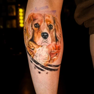 Nicolás - résident artist - Black Hat Dublin - realism - The Black Hat Tattoo
