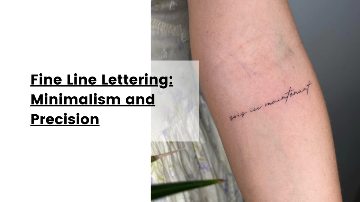Fine Line Lettering_ Minimalism and PrecisionTattoo Dublin - Black Hat Tattoo Studio