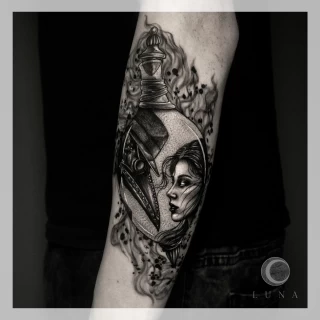 ramka-299 - The Black Hat Tattoo