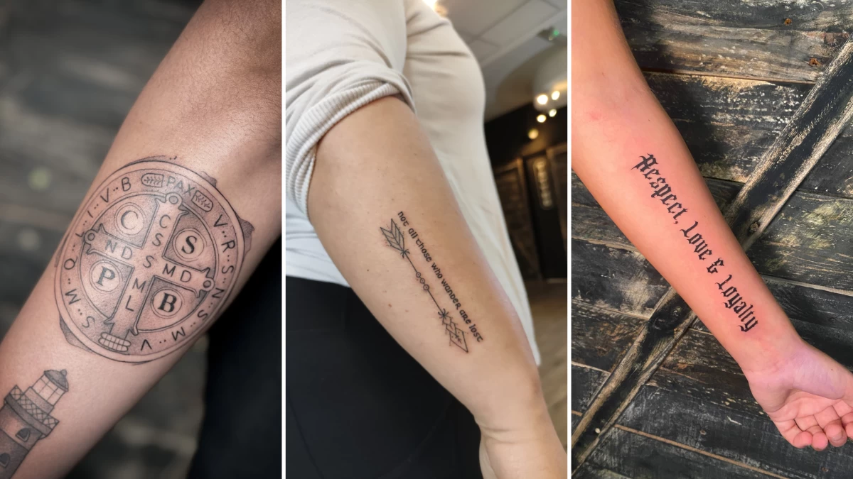 Quote & Script - Lettering Tattoo - Black Hat Tattoo Dublin 10