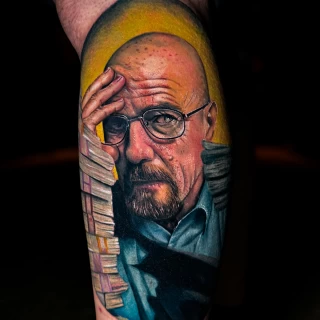 Nicolás - résident artist - Black Hat Dublin - realism - The Black Hat Tattoo