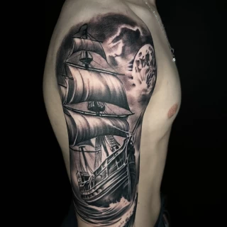 Ruxandra guest artist(4) - The Black Hat Tattoo