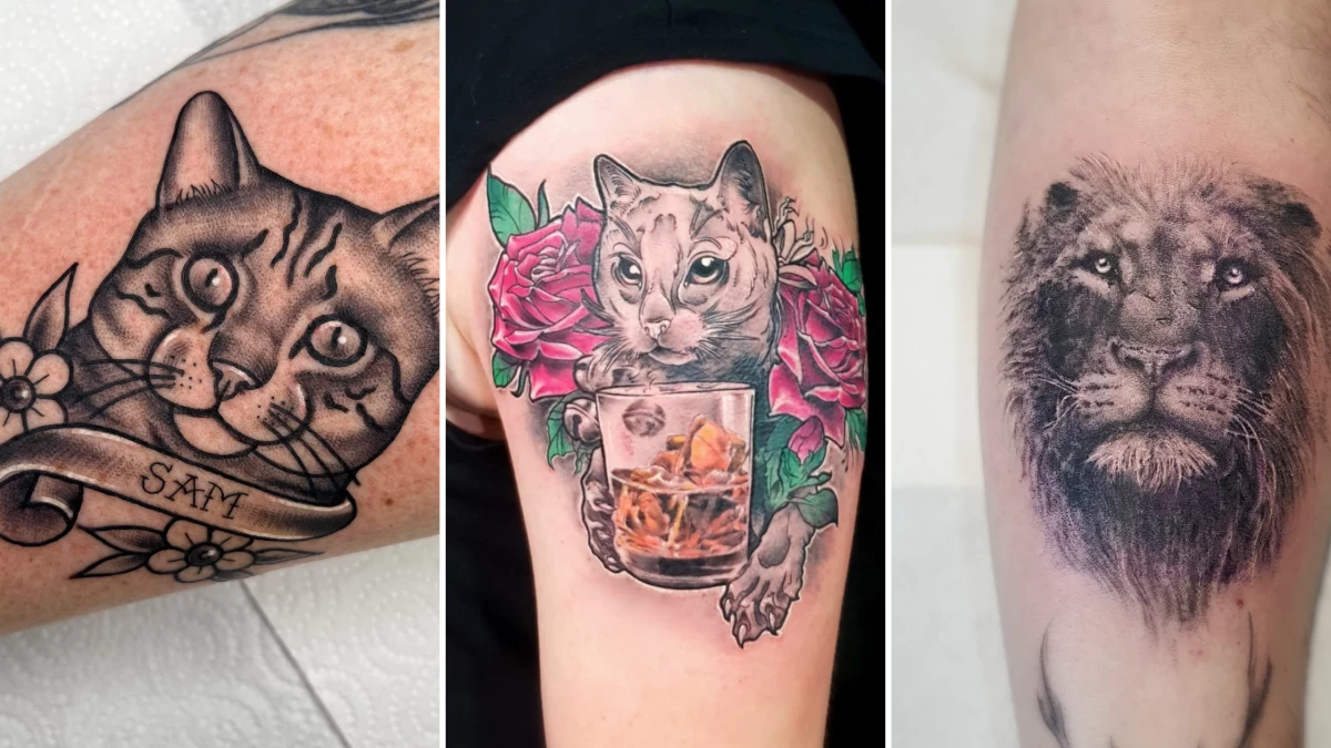 Cat Tattoo Ideas | Photos of Cat Tattoos