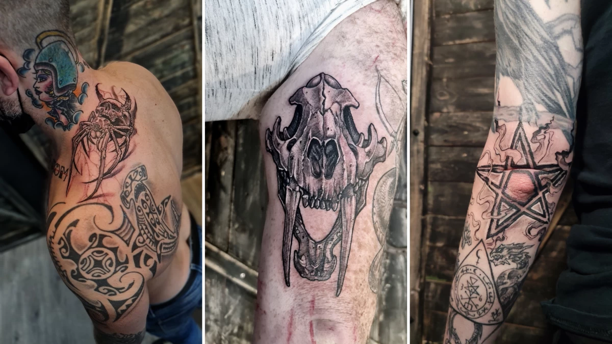 Blackwork & Darwork Tattoo - Black Hat Tattoo Dublin2