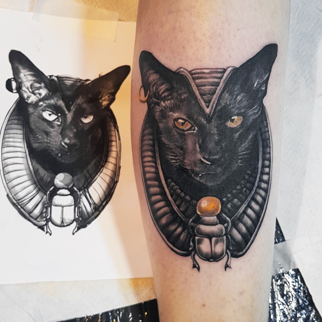 Back Hat Tattoo Nice 2023 - Nad Savarino - Tattoo Artist Guest Nice19 - The Black Hat Tattoo