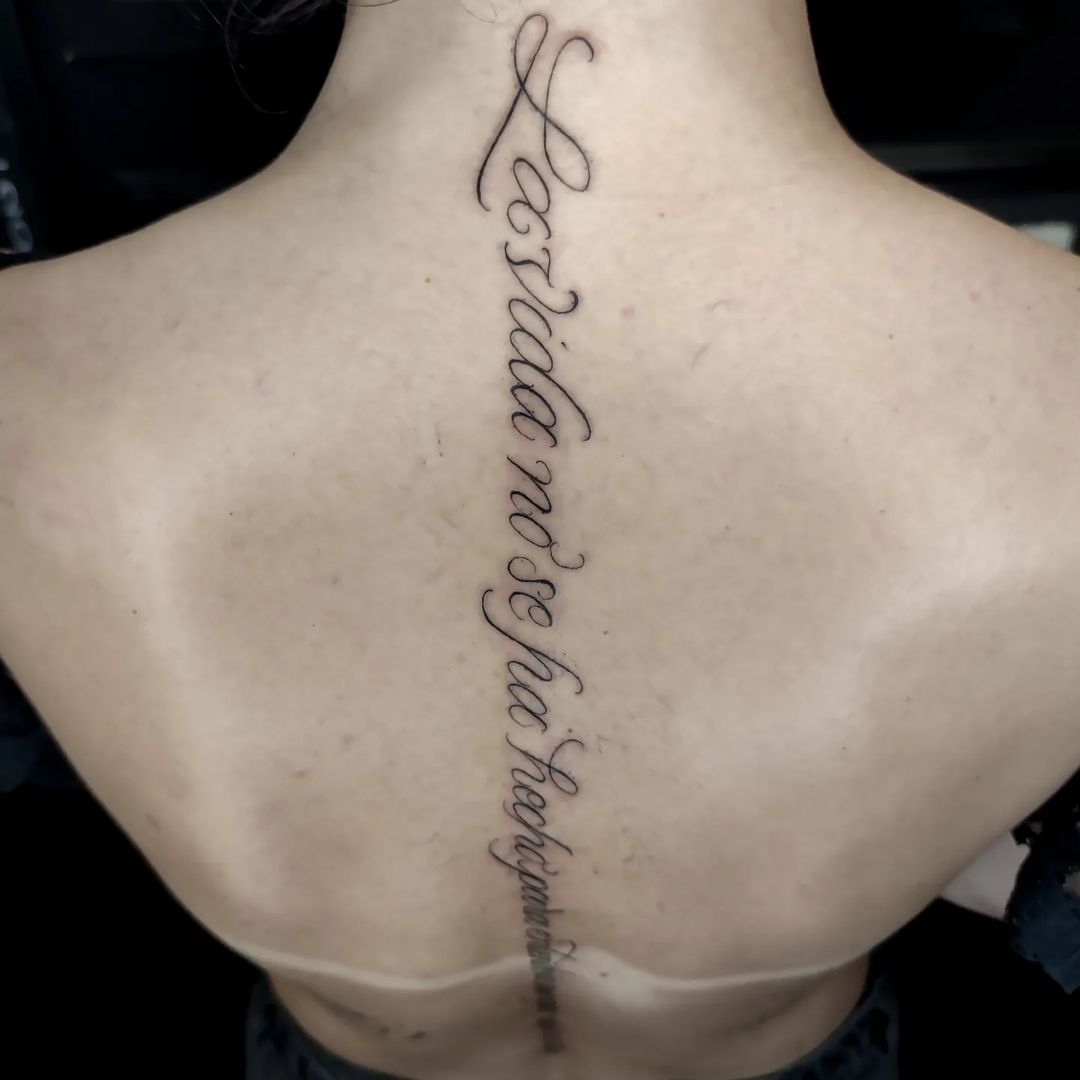 LA VIDA - The Black Hat Tattoo