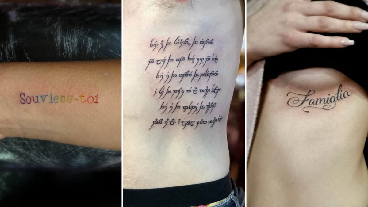 Quote & Script - Lettering Tattoo - Black Hat Tattoo Dublin 7