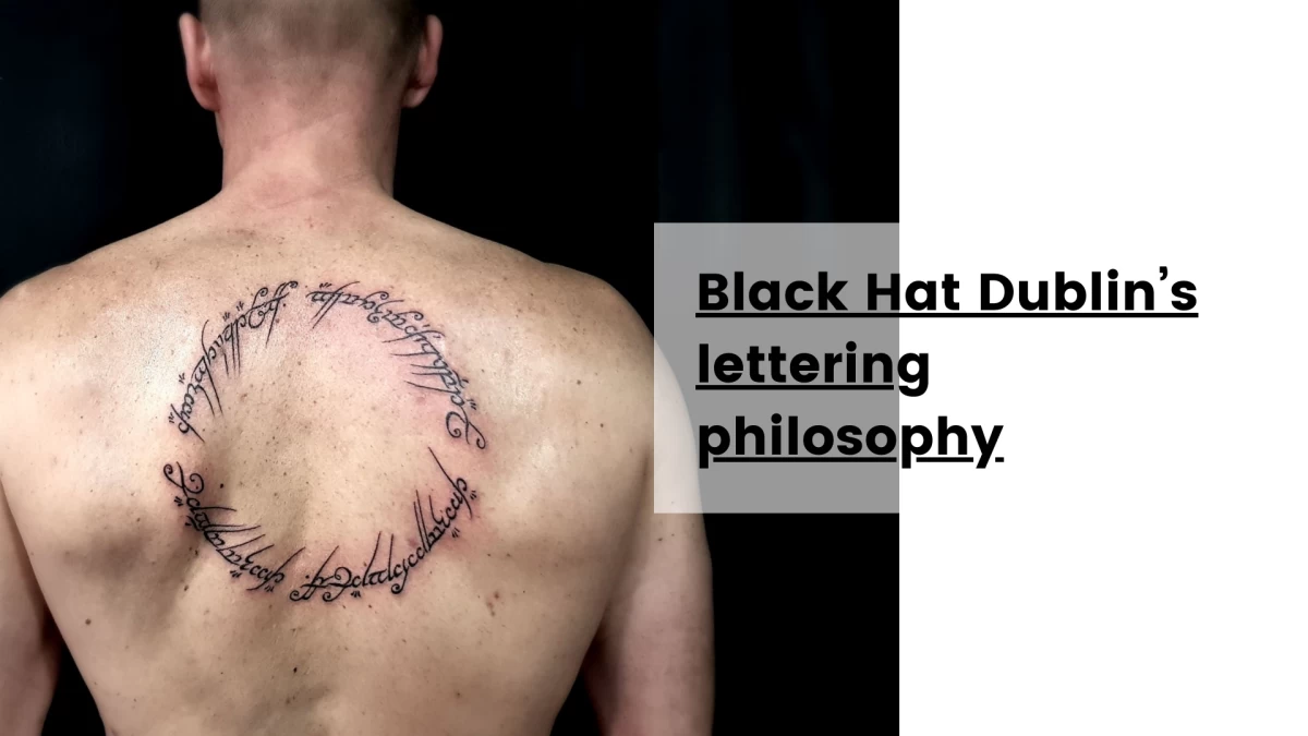 Black Hat Dublin’s lettering philosophy