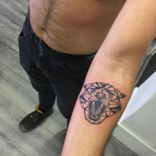 Tiger Tattoo - Black Hat Tattoo Dublin - small and fine lines - The Black Hat Tattoo