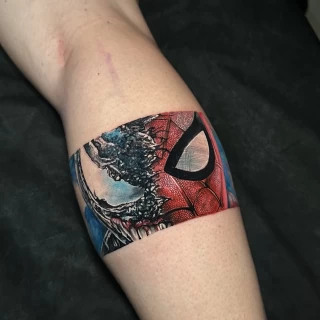 Dian guest realistic color tattoo - The Black Hat Tattoo