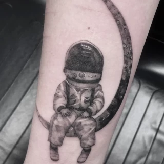 1 - The Black Hat Tattoo