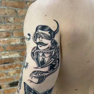 Valdes Guest Artiste Black Hat Tattoo Nice - Tattoo Pictures - April 2023image_67204097 - The Black Hat Tattoo