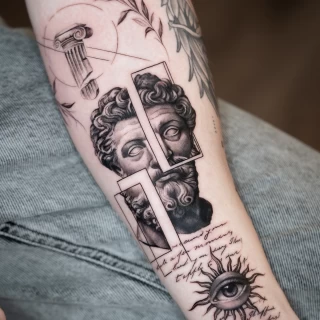 Nicolás - résident artist - Black Hat Dublin - realism - The Black Hat Tattoo