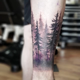 Tree Tattoo - Botanical & Nature - Black Hat Tattoo Dublin - The Black Hat Tattoo