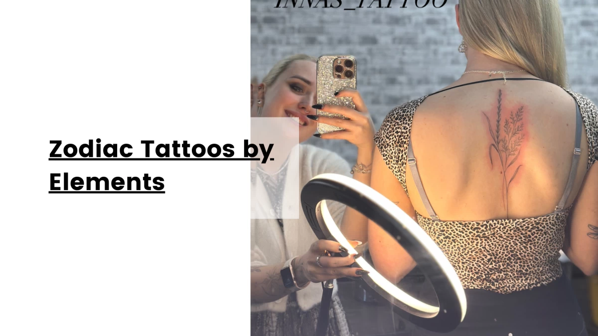 Zodiac Tattoos by Elements
