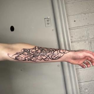 Galilea - resident artist - Black Hat Dublin - cybersigilism - The Black Hat Tattoo
