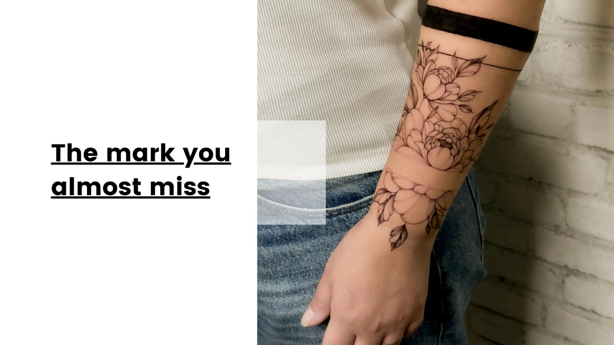 The mark you almost miss- Tattoo Dublin - Black Hat Tattoo Dublin