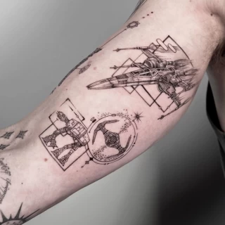 4 - The Black Hat Tattoo