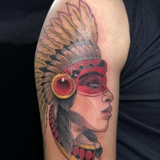 Tattoo - Tattoo Neotraditionnal - Black Hat Tattoo Dublin - The Black Hat Tattoo