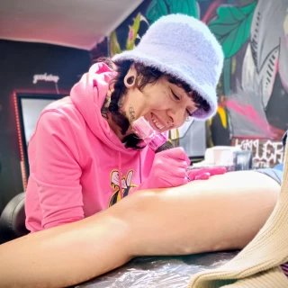 Piroska - The Black Hat Tattoo