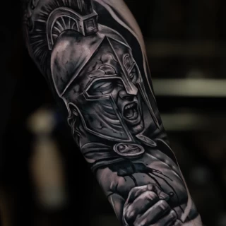 Nicolás - résident artist - Black Hat Dublin - realism - The Black Hat Tattoo