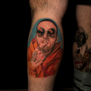 Nicolás - résident artist - Black Hat Dublin - realism - The Black Hat Tattoo