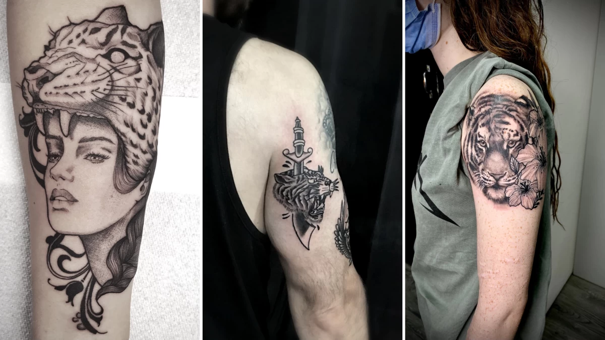 Tiger Tattoo - Black Hat Tattoo Dublin 1