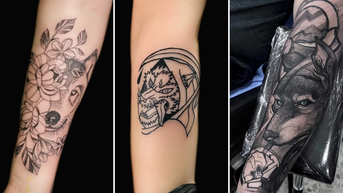 Wolf Tattoo - Black Hat Tattoo Dublin 7
