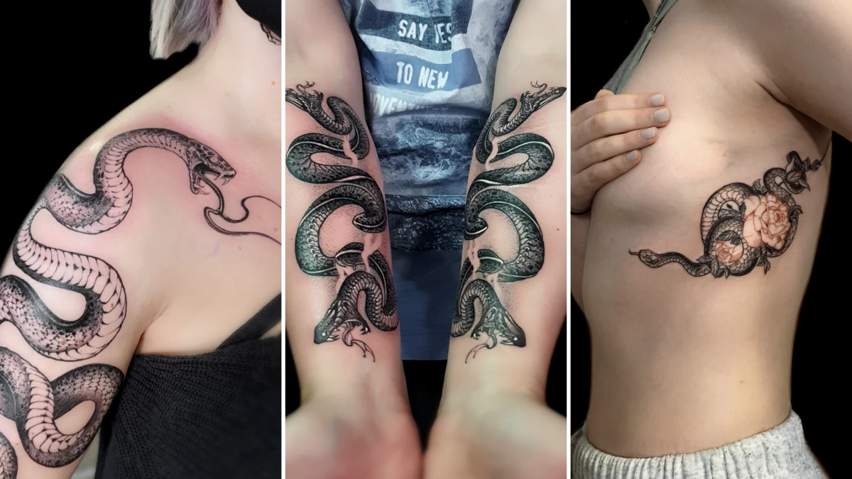 Serpents and Ink: The Timeless Allure of Traditional Snake Tattoos —  Certified Tattoo Studios