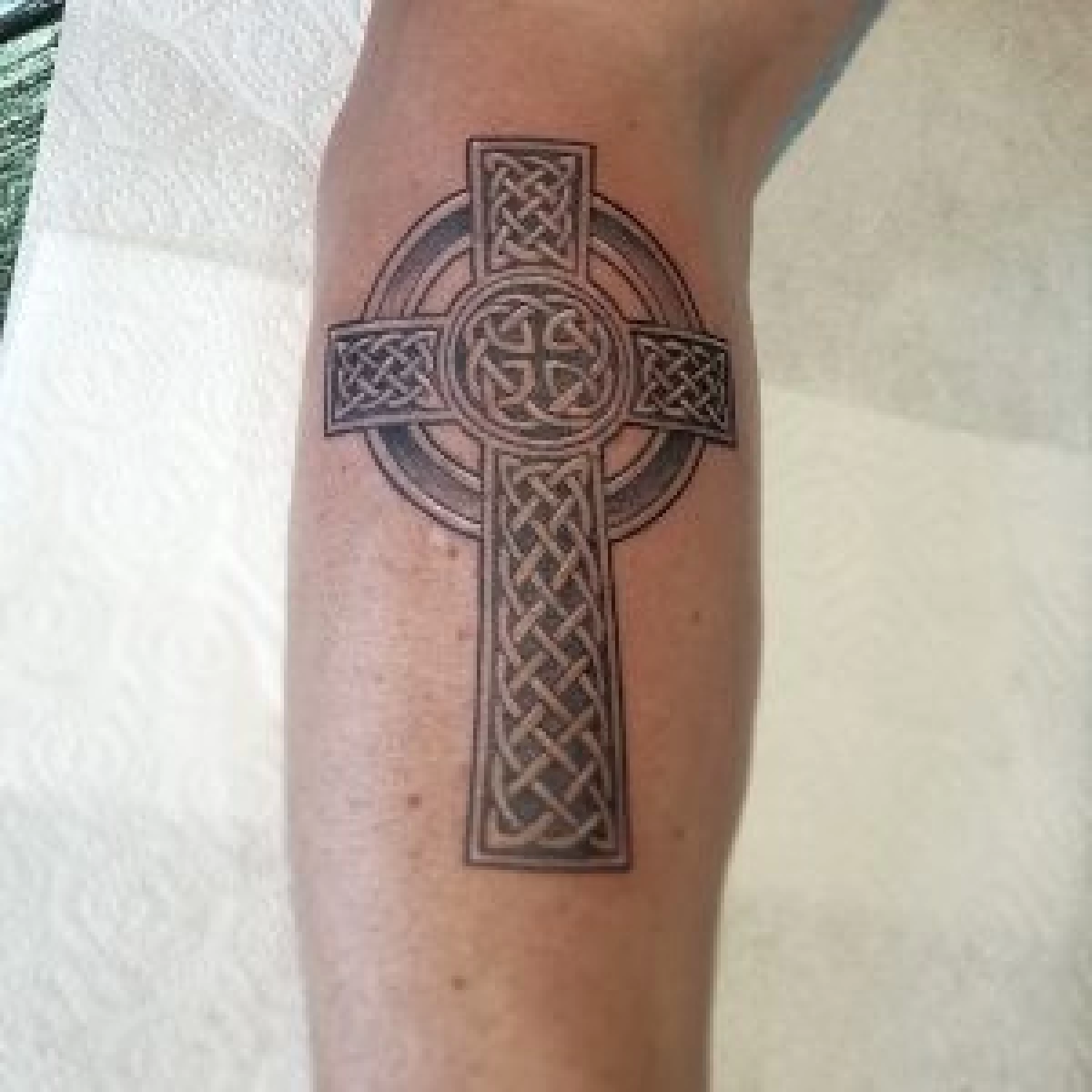 Celtic Cross – The Mighty Horseman Tattoo Co.