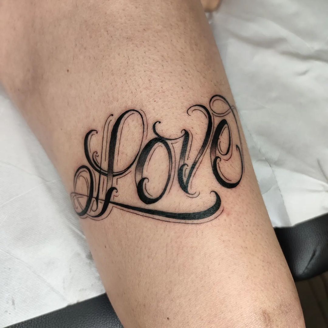 LOVE - The Black Hat Tattoo