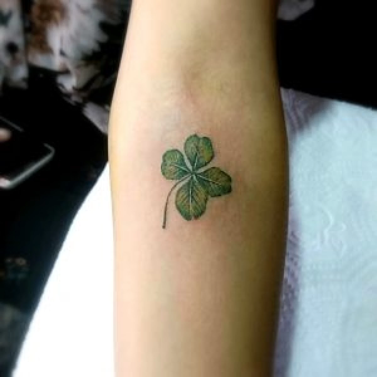 Tattoo uploaded by Destiny Shafer • Shamrock, I'm Irish so I got this. •  Tattoodo