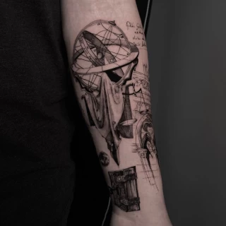 4 - The Black Hat Tattoo