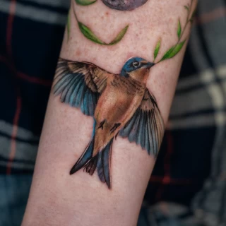 Nicolás - résident artist - Black Hat Dublin - realism - The Black Hat Tattoo