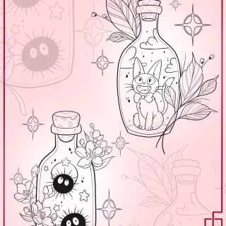 Marta guest artist flash tattoo 15 - The Black Hat Tattoo