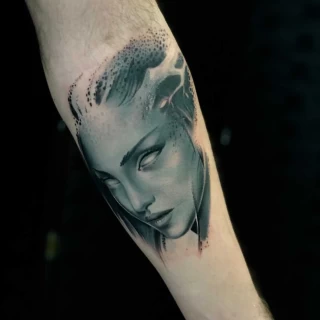 Damian Resident Artists Black Hat Tattoo Nice - Tattoos11C96AA0-8388-4722-AD50-DEB4EDB0C0DE - The Black Hat Tattoo