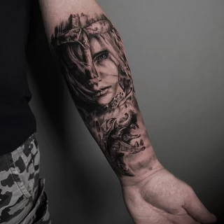 5 - The Black Hat Tattoo