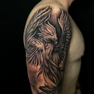 Nicolás - résident artist - Black Hat Dublin - realism - The Black Hat Tattoo