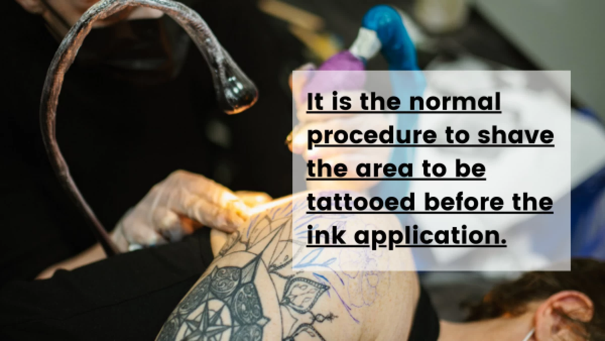 Should I Shave Before a Tattoo? - The Black Hat Tattoo