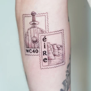 Nicolás - résident artist - Black Hat Dublin - realism - The Black Hat Tattoo