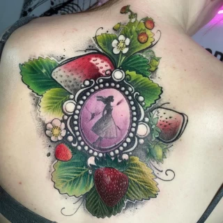 mirror concept color Tattoo - Color Watercolor and Sketch Tattoos - Black Hat Tattoo Dublin - The Black Hat Tattoo